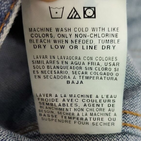 Wrangler Men's Denim Vintage Blast Trucker Denim Jean Jacket Size S - Picture 8 of 8